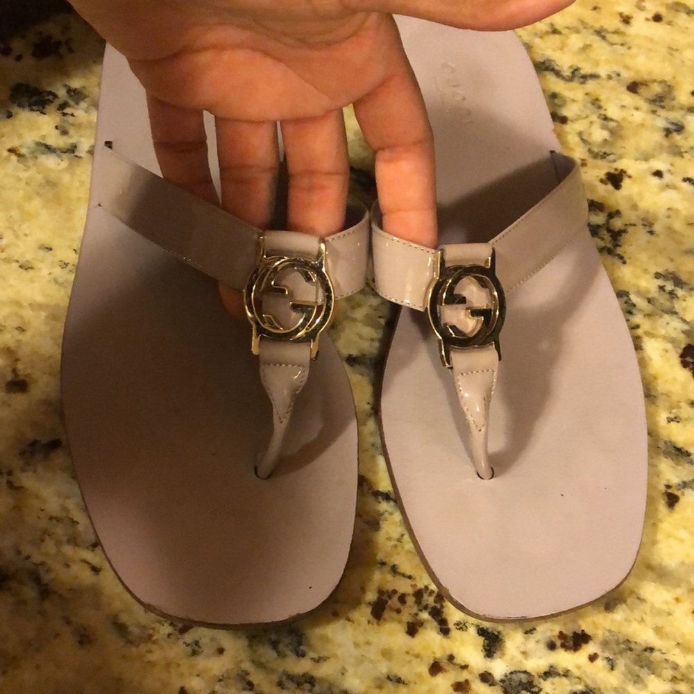 Gucci flip flops